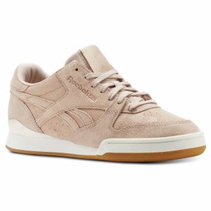 Reebok Phase 1 Pro Turnschuhe Damen - Beige/Rosa - DE 052-TFJ